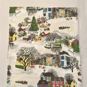POTTERY BARN Christmas Table Runner, 18”X108”